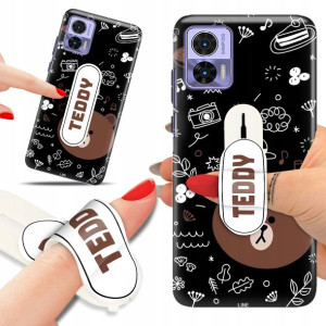 Etui + Uchwyt Do MOTOROLA EDGE 30 NEO Urocze Wzory