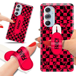 Etui + Uchwyt do MOTOROLA EDGE X30 Aesthetic Wzory