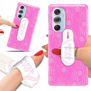 Etui + Uchwyt do MOTOROLA EDGE X30 Aesthetic Wzory