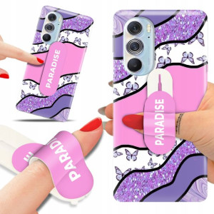 Etui + Uchwyt do MOTOROLA EDGE X30 PRO Case Wzory
