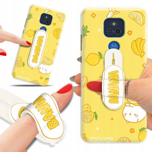 Etui + Uchwyt do MOTOROLA G PLAY 2021 Modne Wzory