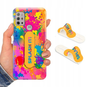 Etui + Uchwyt do MOTOROLA G10 Obudowa Case Wzory