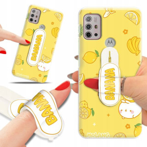 Etui + Uchwyt do MOTOROLA G10 POWER Patterny Wzory
