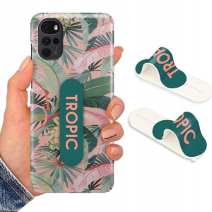 Etui + Uchwyt do MOTOROLA G22 4G Case Flower Wzory