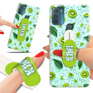 Etui + Uchwyt do MOTOROLA G50 Patterny Top Wzory
