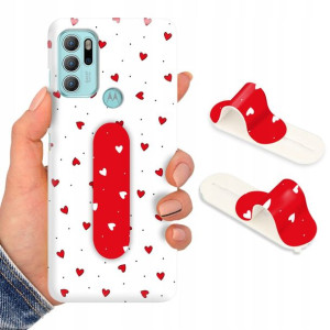 Etui + Uchwyt do MOTOROLA G60s Case Modne Wzory