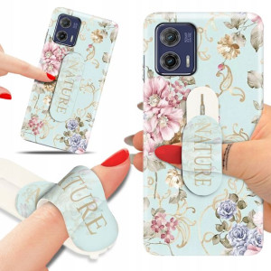 Etui + Uchwyt Do MOTOROLA G73 Case Modne Top Wzory