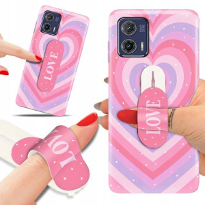 Etui + Uchwyt Do MOTOROLA G73 Dziewczęce Top Wzory