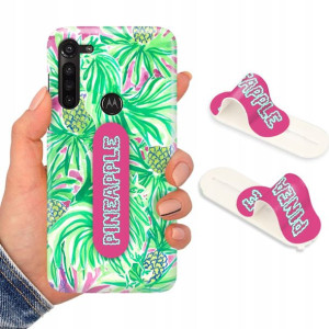 Etui + Uchwyt do MOTOROLA G8 POWER Modne Top Wzory