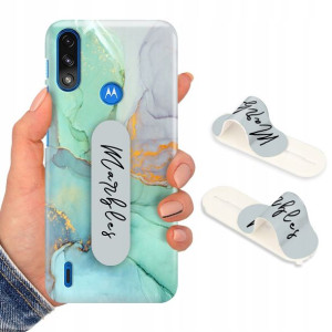 Etui + UCHWYT do MOTOROLA MOTO E7 POWER Case Wzory