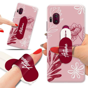 Etui + Uchwyt do MOTOROLA ONE HYPER Patterny Wzory