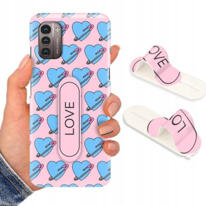 Etui + Uchwyt do NOKIA G11 4G Obudowa Modne Wzory