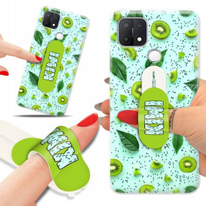 Etui + Uchwyt do OPPO A15S Patterny Modne Wzory