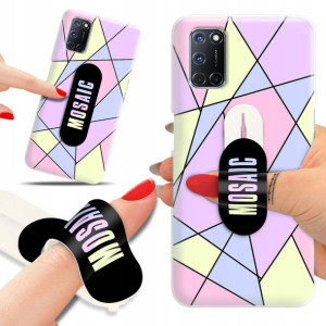 Etui + Uchwyt do OPPO A52 Patterny Modne Top Wzory