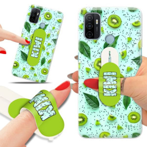 Etui + Uchwyt do OPPO A53S Patterny Modne Wzory