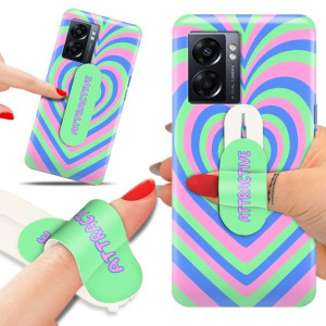 Etui + Uchwyt do OPPO A57 4G Aesthetic Top Wzory
