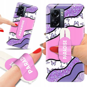 Etui + Uchwyt do OPPO A57 5G Aesthetic Top Wzory