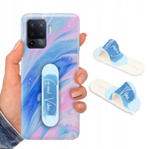 Etui + Uchwyt do OPPO RENO 5 LITE Obudowa Wzory