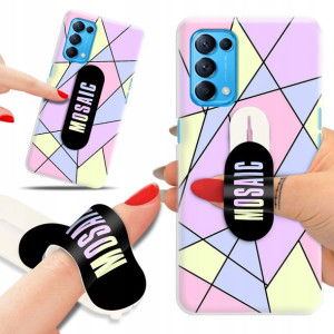 Etui + Uchwyt do OPPO RENO 5 PRO 5G Patterny Wzory