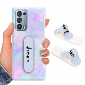 Etui + Uchwyt do OPPO RENO 6 PRO PLUS 5G Wzory