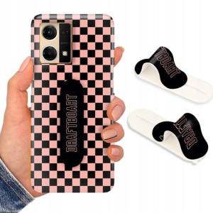 Etui + Uchwyt do OPPO RENO 7 4G Case Modne Wzory