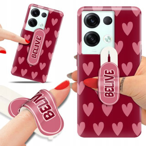 Etui + Uchwyt do OPPO RENO 8 5G Aesthetic Wzory