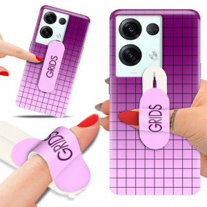 Etui + Uchwyt do OPPO RENO 8 Aesthetic Top Wzory