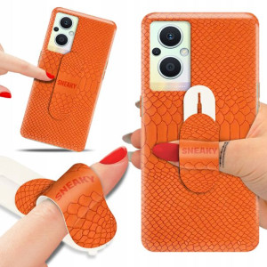 Etui + Uchwyt do OPPO RENO 8 LITE Szalone Wzory