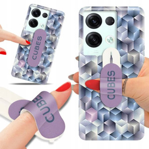 Etui + Uchwyt do OPPO RENO 8 Pattern Modne Wzory