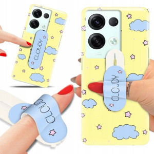 Etui + Uchwyt do OPPO RENO 8 PRO Aesthetic Wzory
