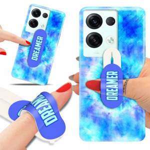 Etui + Uchwyt do OPPO RENO 8 PRO Aesthetic Wzory