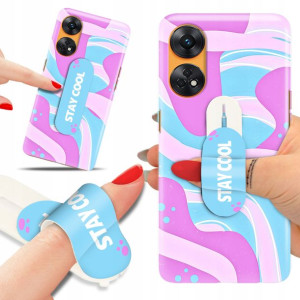 Etui + Uchwyt Do OPPO RENO 8T 4G Kobiece Top Wzory