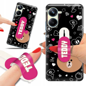 Etui + Uchwyt do REALME 10 PRO 5G Słodkie Wzory