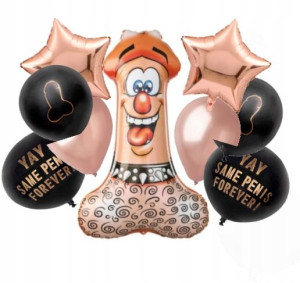 Zestaw Balony Na Wieczór Panieński Rose Gold