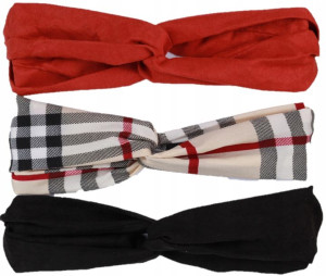 Zestaw Na Włosy Gumka Turban Kolory Wzory Opaska