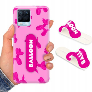 Etui + Uchwyt do REALME 8 Case Modne Letnie Wzory
