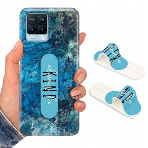 Etui + UCHWYT do REALME 8 PRO Obudowa Case Wzory