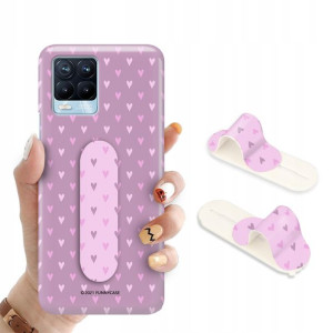 Etui + UCHWYT do REALME 8 PRO Obudowa Case Wzory