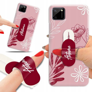 Etui + Uchwyt do REALME C11 Patterny Case Wzory