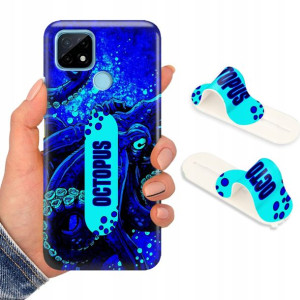 Etui + Uchwyt do REALME C12 RMX2193 Modne Wzory