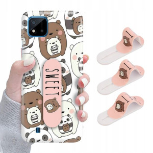 Etui + Uchwyt do REALME C20 Obudowa Case Mix Wzory