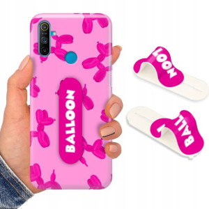 Etui + Uchwyt do REALME C3 Case Modne Top Wzory