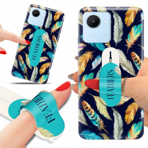 Etui + Uchwyt do REALME C30 Aesthetic Top Wzory