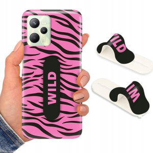 Etui + Uchwyt do REALME C35 Obudowa Piękne Wzory