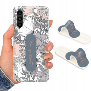 Etui + Uchwyt do SAMSUNG A13 5G Case Flower Wzory