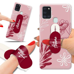 Etui + Uchwyt do SAMSUNG A21s Patterny Top Wzory