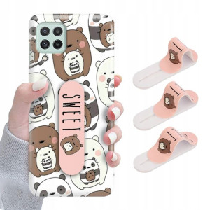 Etui + Uchwyt do SAMSUNG A22 5G Obudowa Case Wzory
