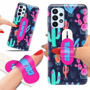 Etui + Uchwyt do SAMSUNG A23 4G Patterny Top Wzory