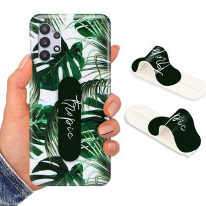 Etui + Uchwyt do SAMSUNG A32 5G Case Flower Wzory