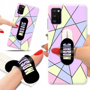 Etui + Uchwyt do SAMSUNG A41 Patterny Top Wzory